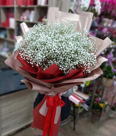 Букет цветов из: Гипсофила в Вольное