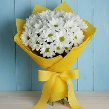 Букет цветов из:  Хризантемы в Вольное