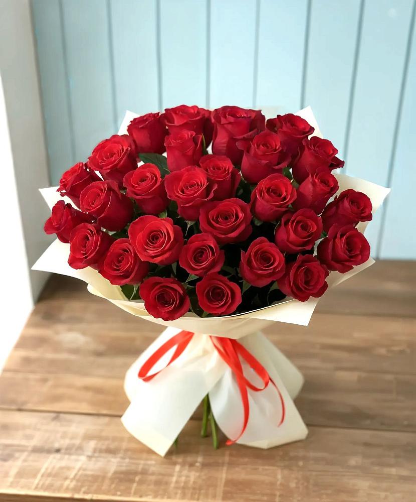 Букет 29 Красных роз в Вольное