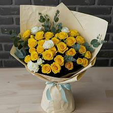 Букет цветов из:  Розы в Вольное