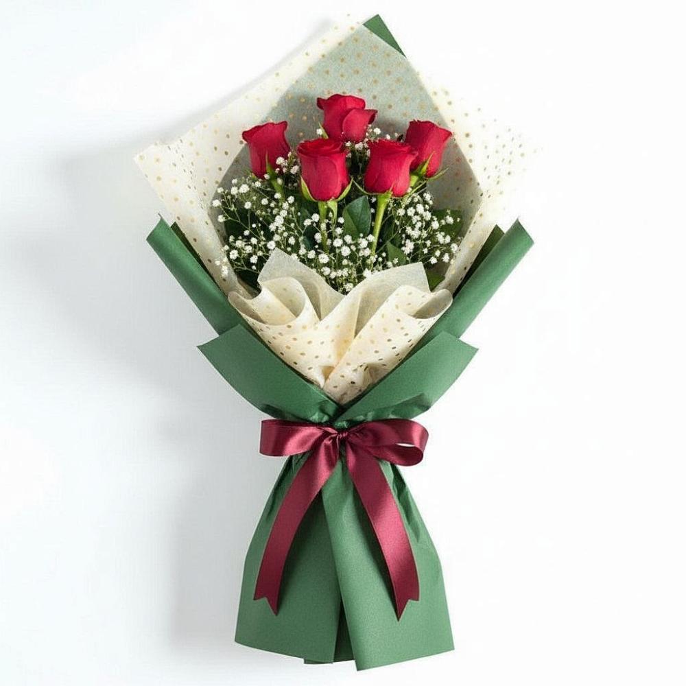 Букет цветов из: Розы в Вольное
