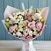 Букет цветов из: Альстромерии и Розы в Вольное