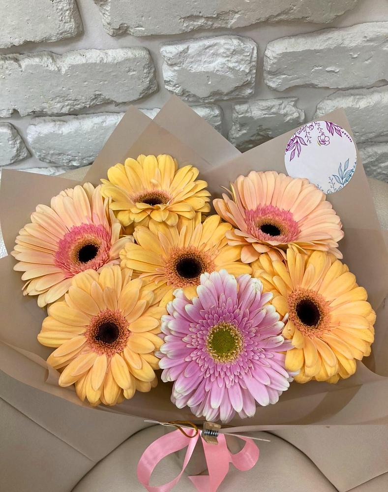 Букет цветов из: Герберы в Вольное