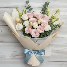 Букет цветов из:  Лизиантусы в Вольное