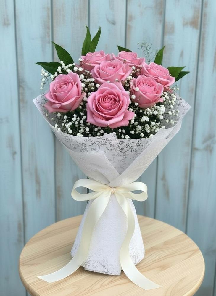 Букет цветов из: Розы в Вольное