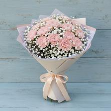 Букет цветов из:  Гвоздики в Вольное