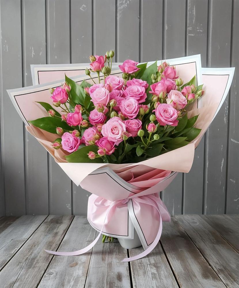 Букет Розовый кустик в Вольное