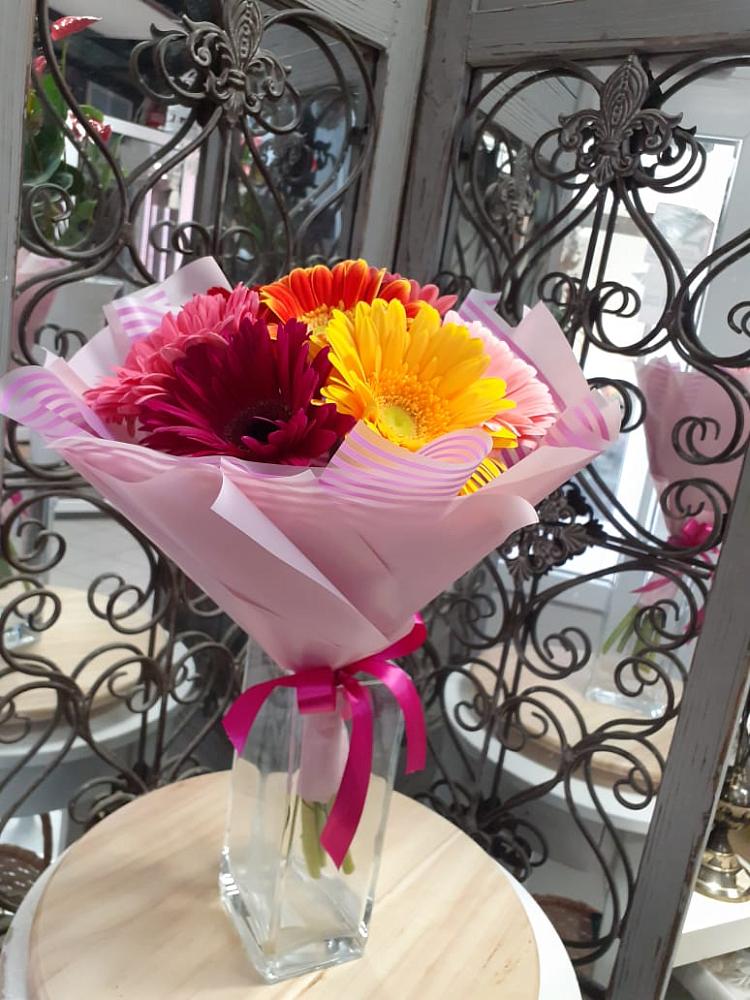 Букет цветов из: Герберы в Вольное