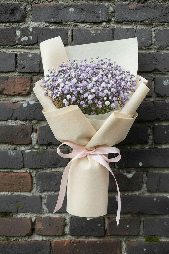 Букет цветов из: Гипсофила в Вольное