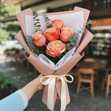 Букет цветов из:  Розы в Вольное