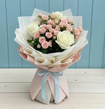 Букет цветов из:  Розы в Вольное