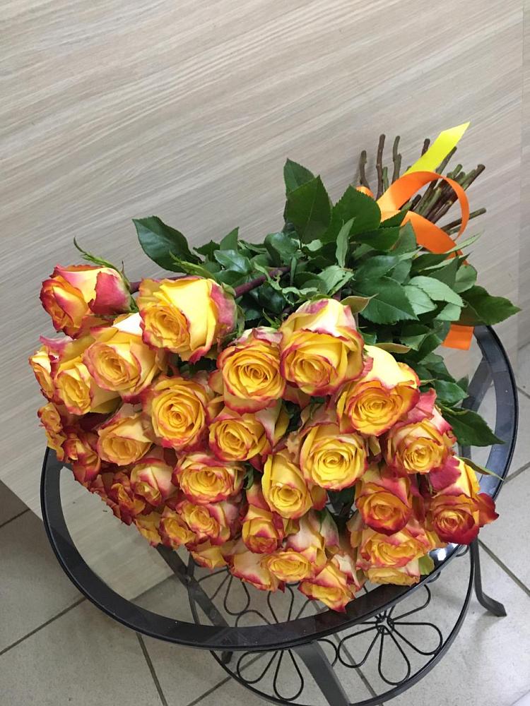 Букет Желтые розы в Вольное