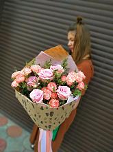 Букет цветов из:  Розы #REPLACE_PRED# Вольное