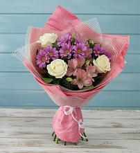 Букет цветов из:  Герберы в Вольное