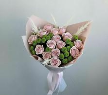 Букет цветов из:  Розы и Хризантемы в Вольное