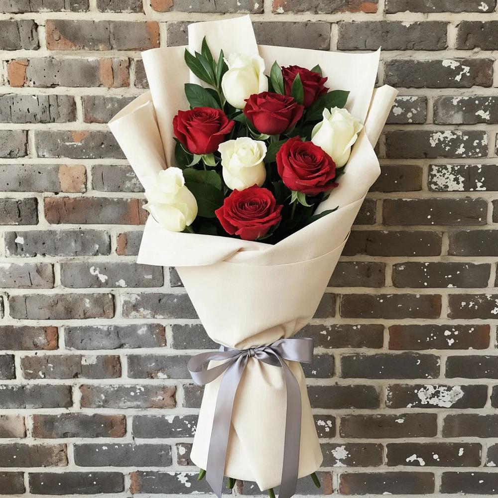 Букет цветов из: Розы в Вольное