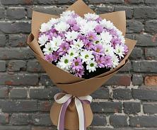 Букет цветов из:  Хризантемы в Вольное