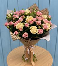 Букет цветов из:  Розы в Вольное