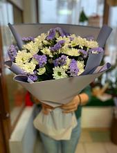 Букет цветов из:  Хризантемы #REPLACE_PRED# Вольное