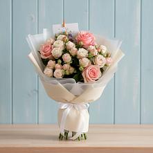 Букет цветов из:  Розы в Вольное