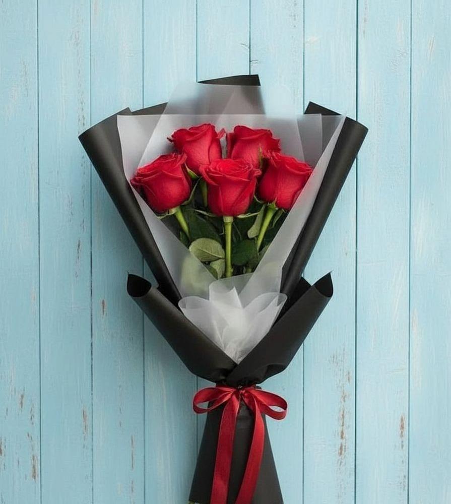 Букет цветов из: Розы в Вольное