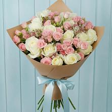 Букет цветов из:  Розы в Вольное